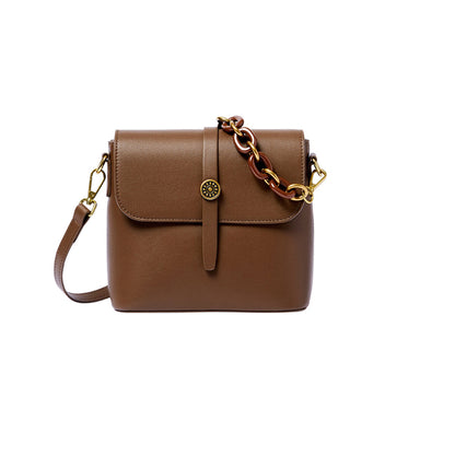 Timeless Flap Leather Shoulder Bag-5