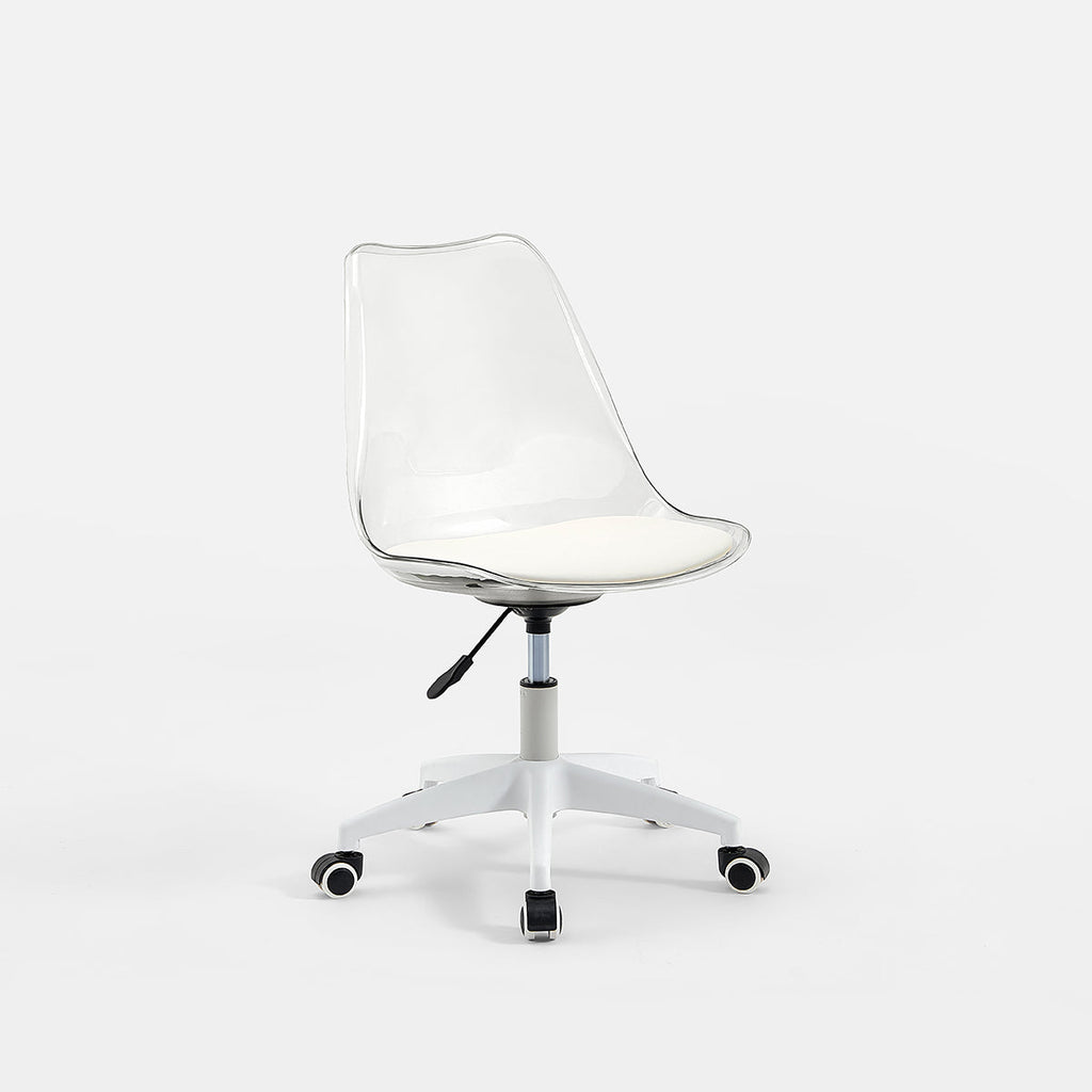 Transparent Ice White Chair-2