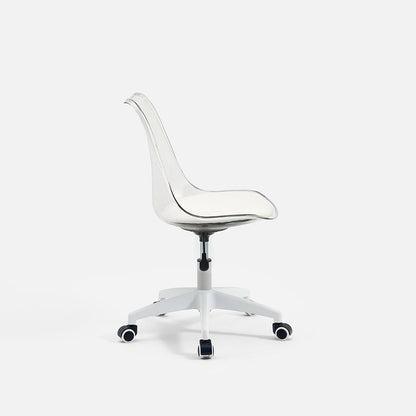 Transparent Ice White Chair-4