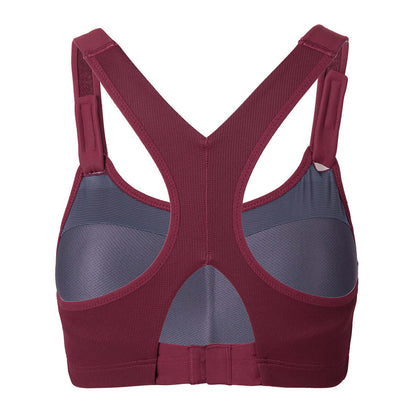 Ultra Max High Performance Padded Wireless Wine Sports Bra-3