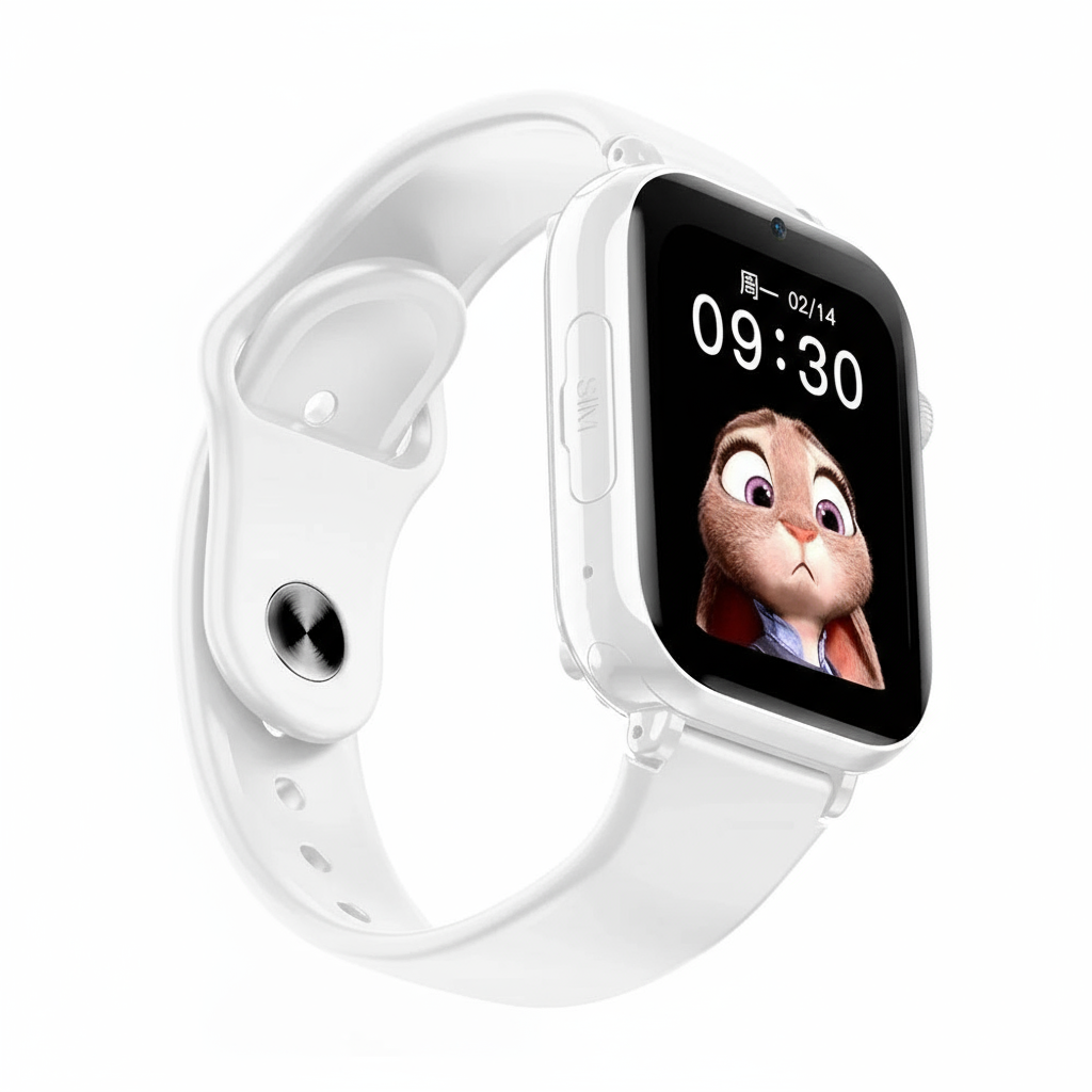 Smartklocka für Barn mit GPS-Benachrichtigung, Videosamt und SOS