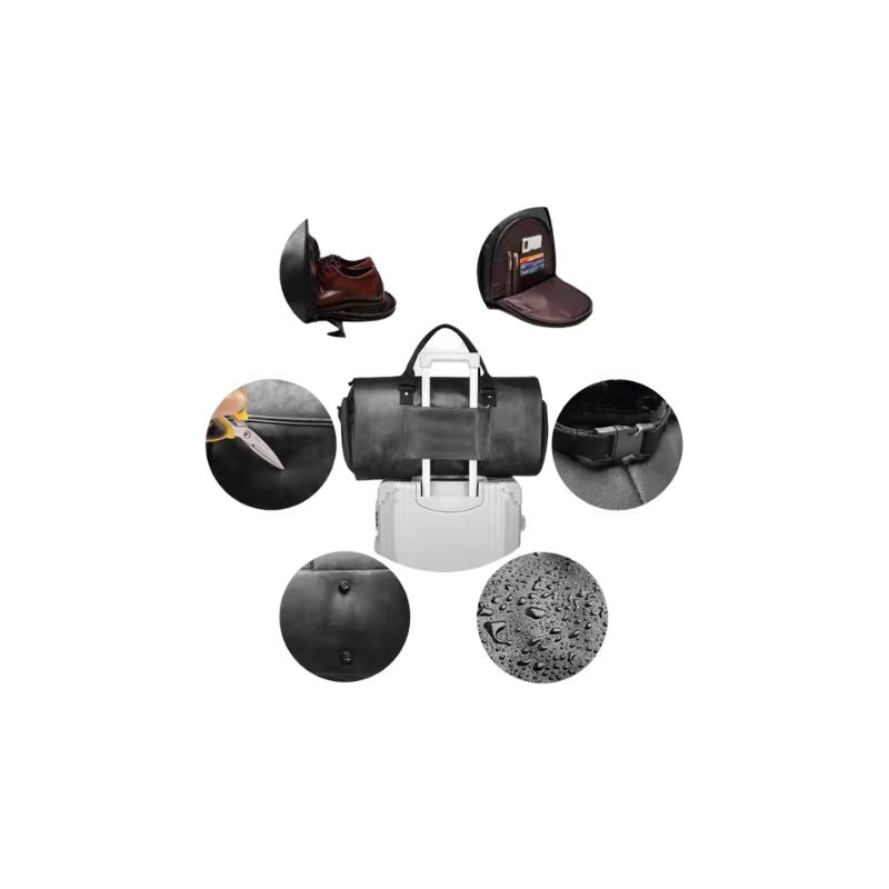 Stilren &amp; Rymlig Weekendbag i Premiumklasse