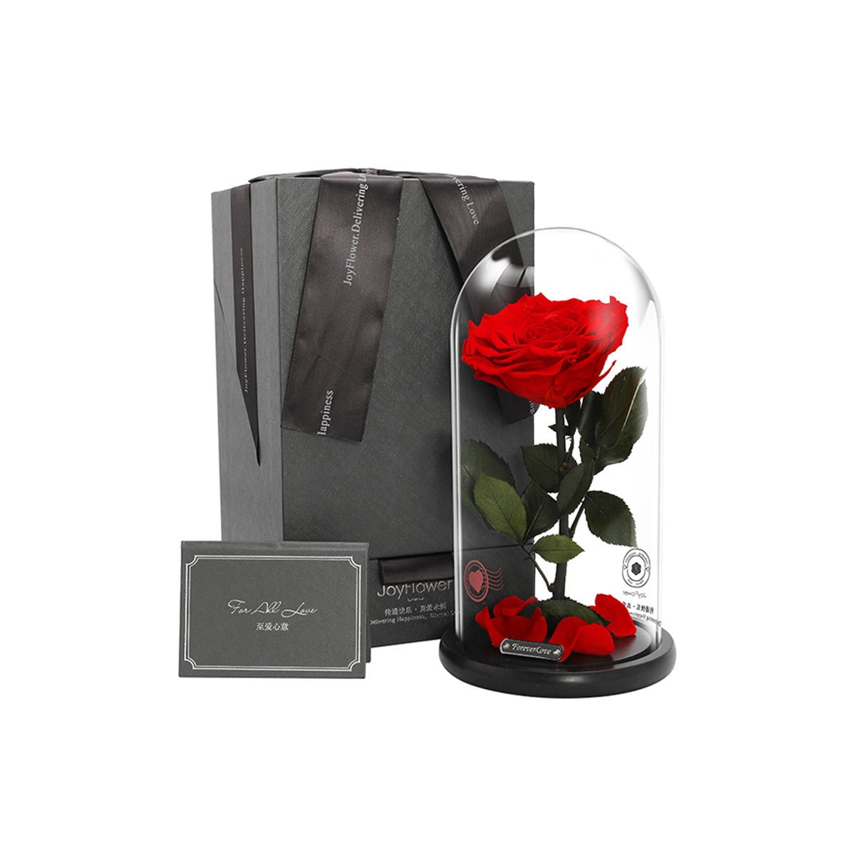 A Lovely Eternal Devotion Rose Box-2